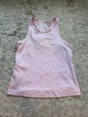 Lululemon Athletica Light Pink Women's Align Waistlength Racerback Tank Top